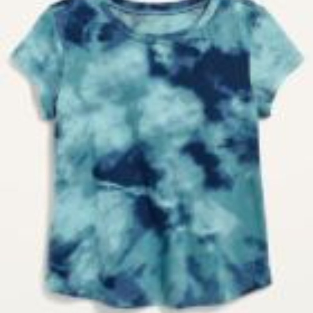 Blue Tie-Dyed T-Shirt - 4T
